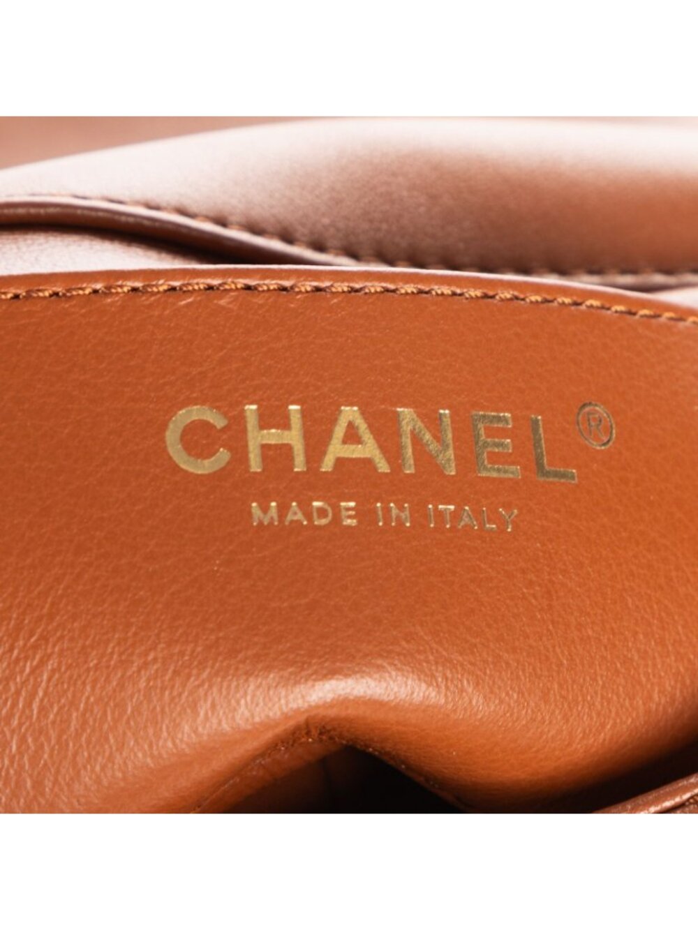 Chanel Mini Wenge Wood Flap Bag Brown Quilted Lambskin Leather - Picture 10 of 11